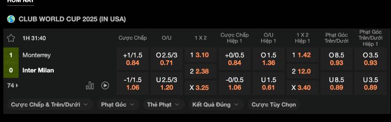 Hướng Dẫn Soi Kèo Tại Nhà Cái Z8bet Từ Kinh Nghiệm Thực Chiến 4 Theo dõi sát kèo live