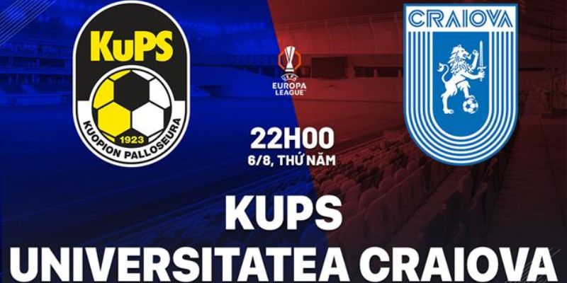 Nhận Định KuPs Vs CS Universitatea Craiova Lúc 22H00 Ngày 06/08 - Cúp C2 1 Nhận Định KuPs Vs CS Universitatea Craiova Lúc 22H00 Ngày 06/08 - Cúp C2